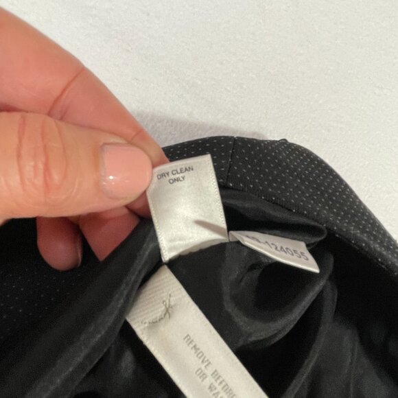 LOFT Laura Fit Trousers Dress Pants Size 8 Black Wide Leg Flowy Lined - Picture 16 of 16